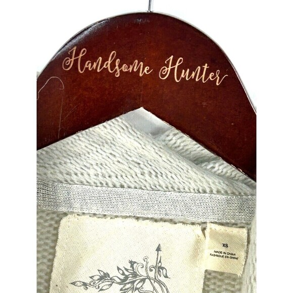 Anthropologie XS Angel of the North Lille Wrap Open Cardigan Sweater Wool Blend - Picture 10 of 12